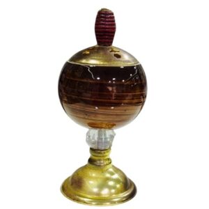 Brown Ceramic Bukhurdaani.