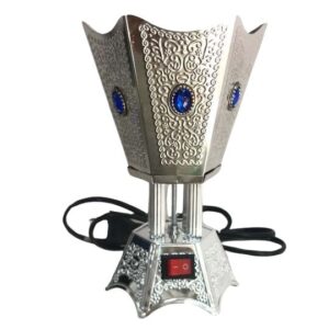 Silver Metal Electric Bukhurdaani.