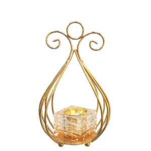 Gold Metal & Crystal Bukhurdaani.