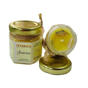 Sunrise (Citrus) Scented Jar Candle.