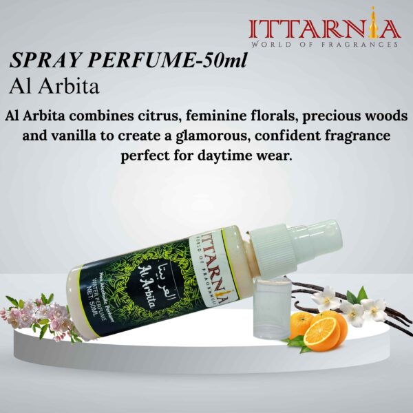 Al Arbita Spray Perfume Non-Alcoholic 50ml. - Image 2