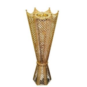 Tall Gold Metal Bukhurdaani.