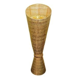 Tall Gold Metal Bukhurdaani.
